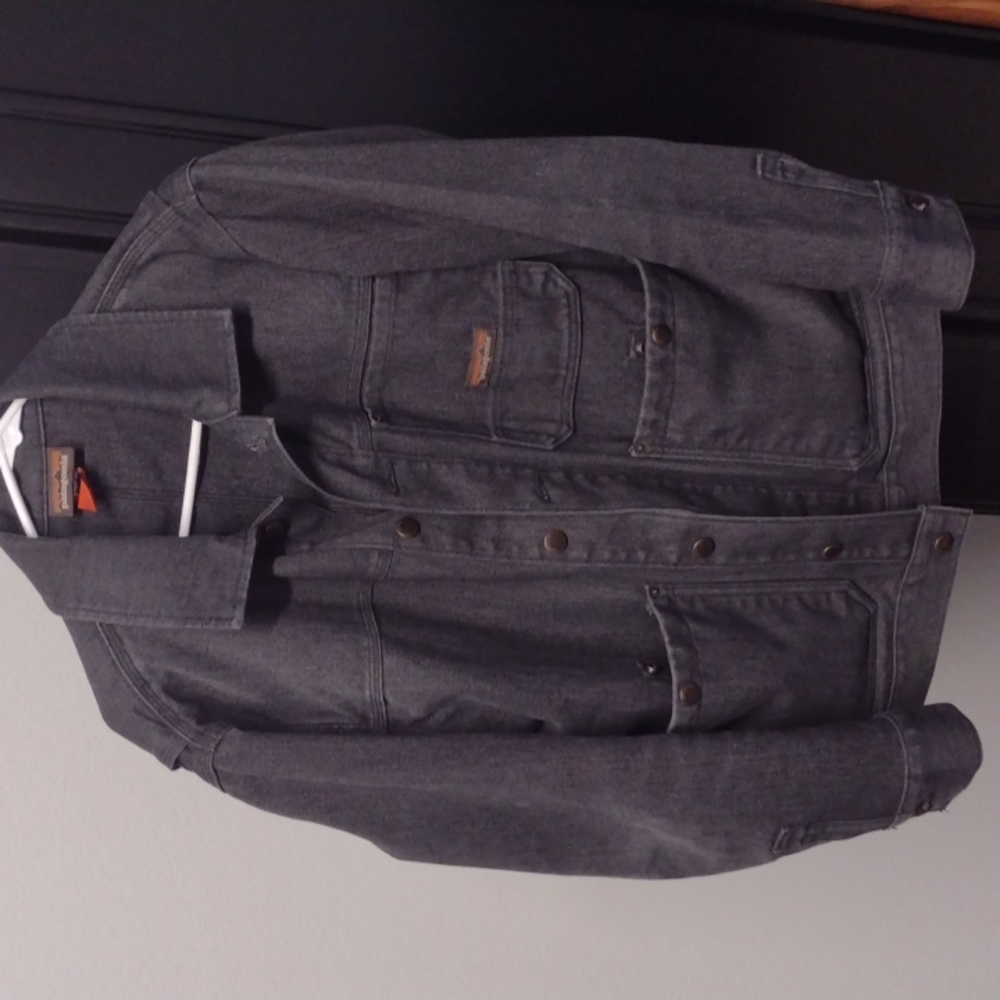Patagonia Black Hemp Chore Jacket